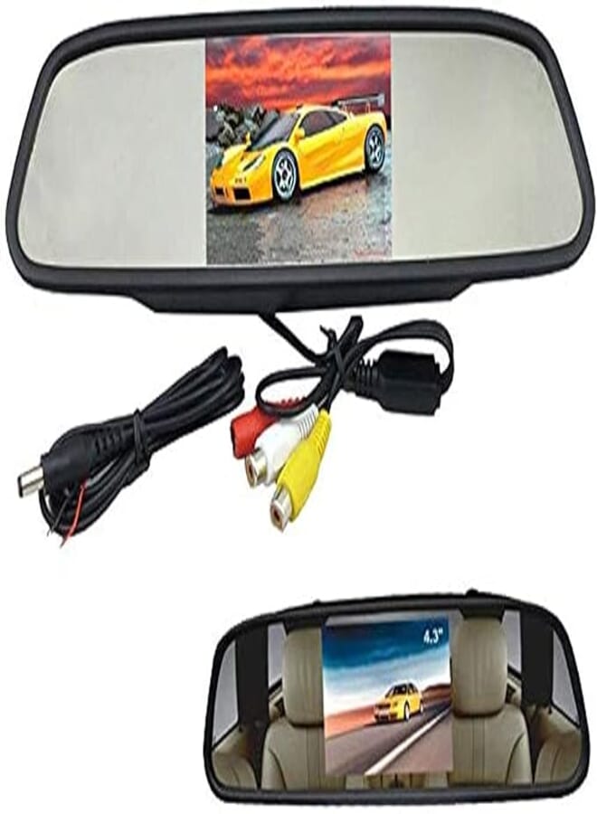 4.3" TFT LCD Car Monitor Rear View Monitor/Mirror Color Screen